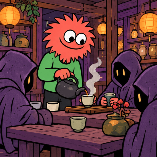 Zip in Plum Harbor, an original chapter illustration