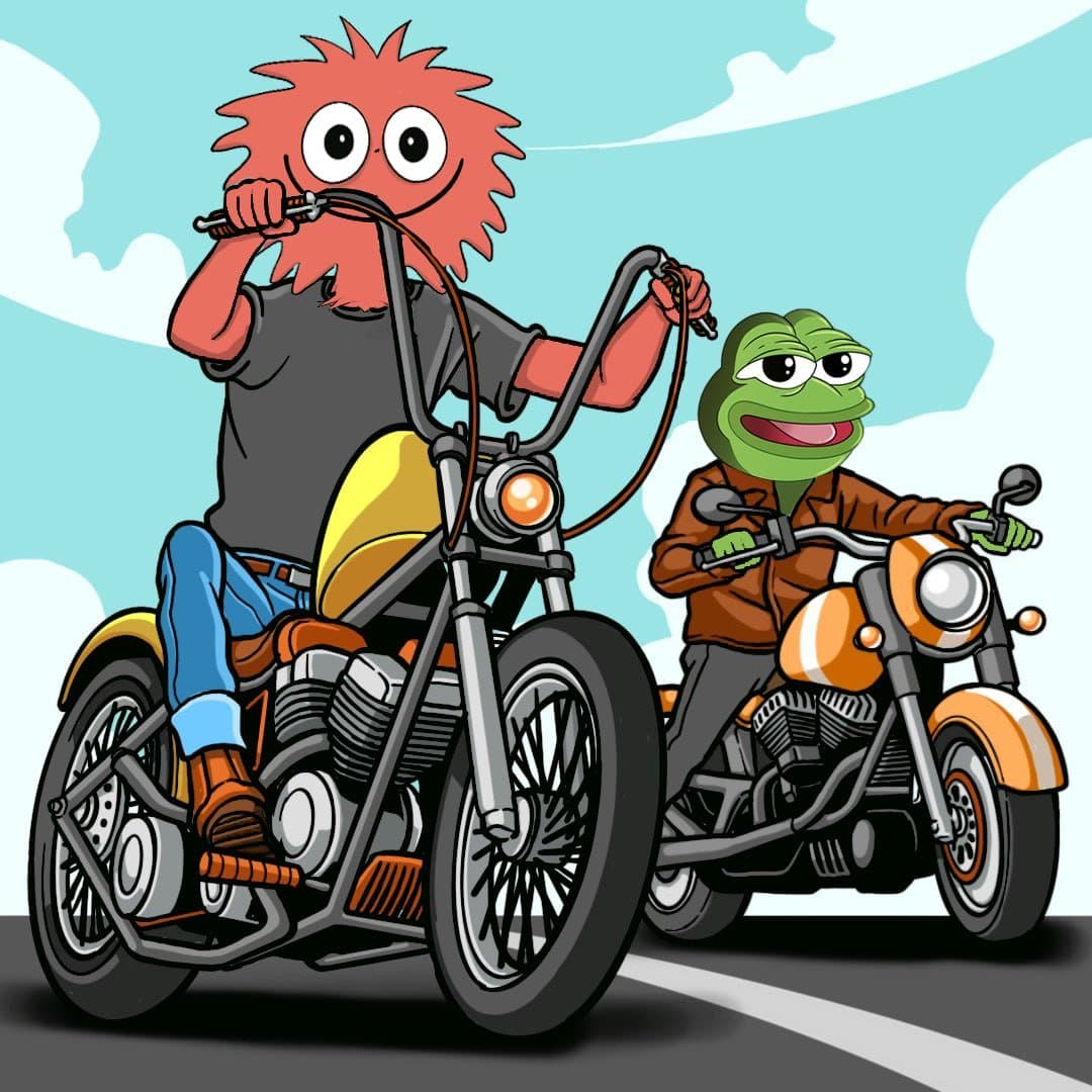 Supplied illustration of Zip on a motorcycle